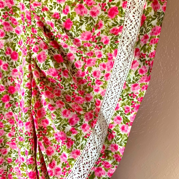 Who What Wear NWT English Floral Puff Sleeve Lace Blouse Size XL - Picture 5 of 5